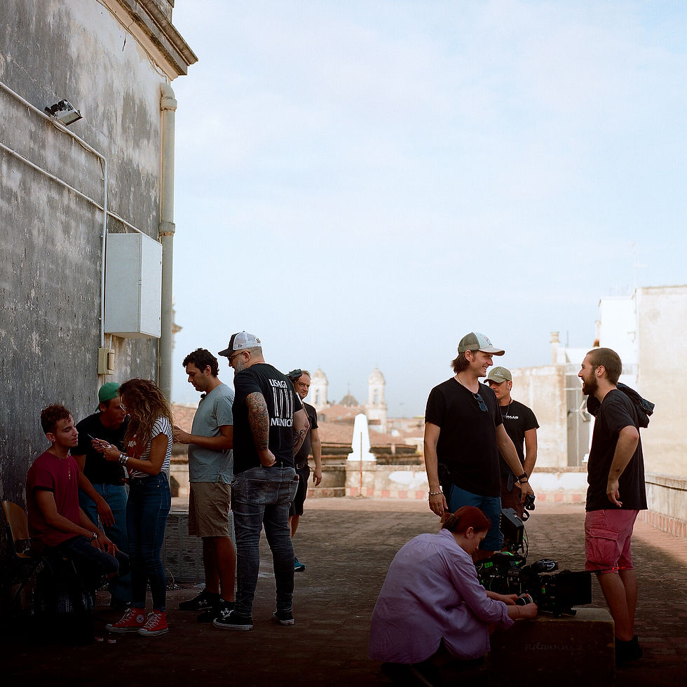 Terre di Cinema photos on 120mm film by photographer Marianne Williams