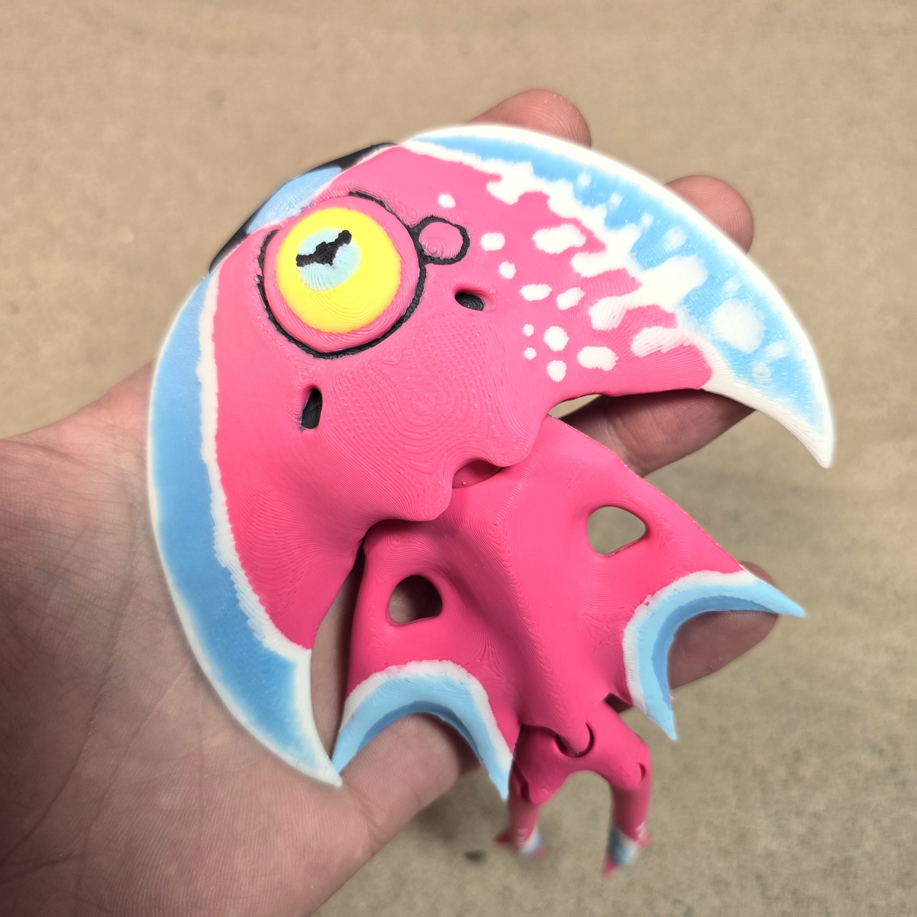 Half-Moon Articulating Fish