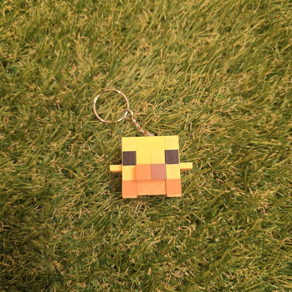 Thumbnail: Minecraft Baby Chicken - Figure & Keychain