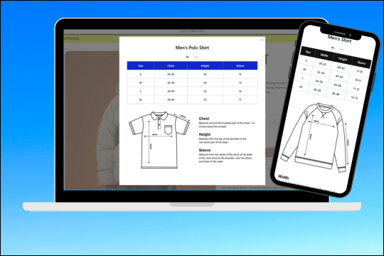 Size Chart Builder banner