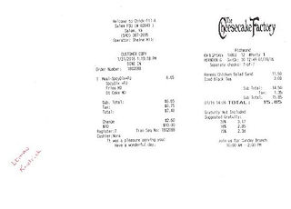 Receipt 11