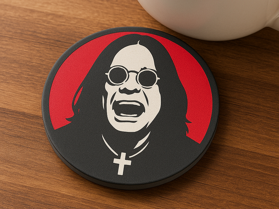 Küçük resim: 6'lı Ozzy Osbourne Bardak Altlığı