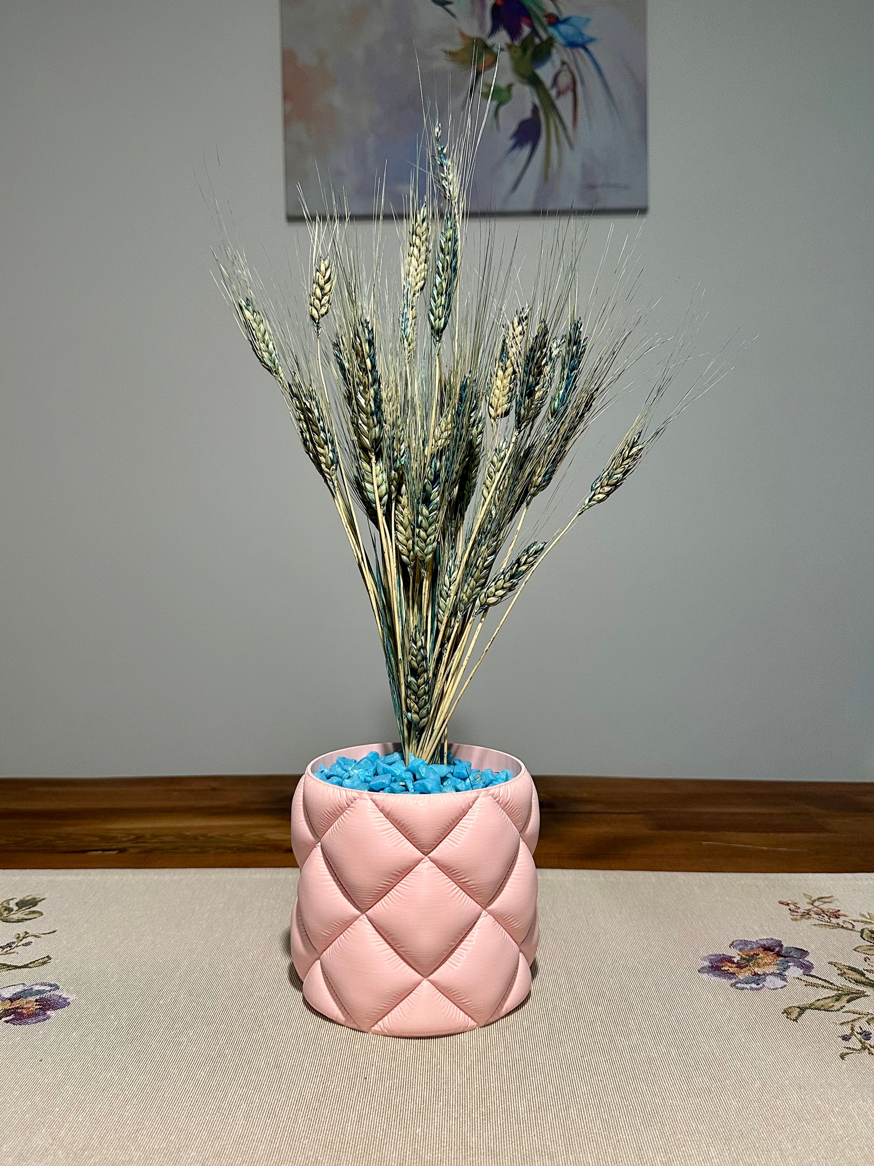 Silindirik Dekoratif Saksı