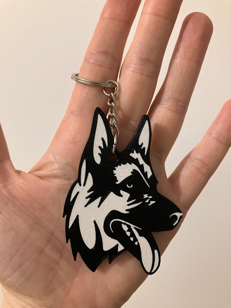 Alman Çoban Köpeği Anahtarlık