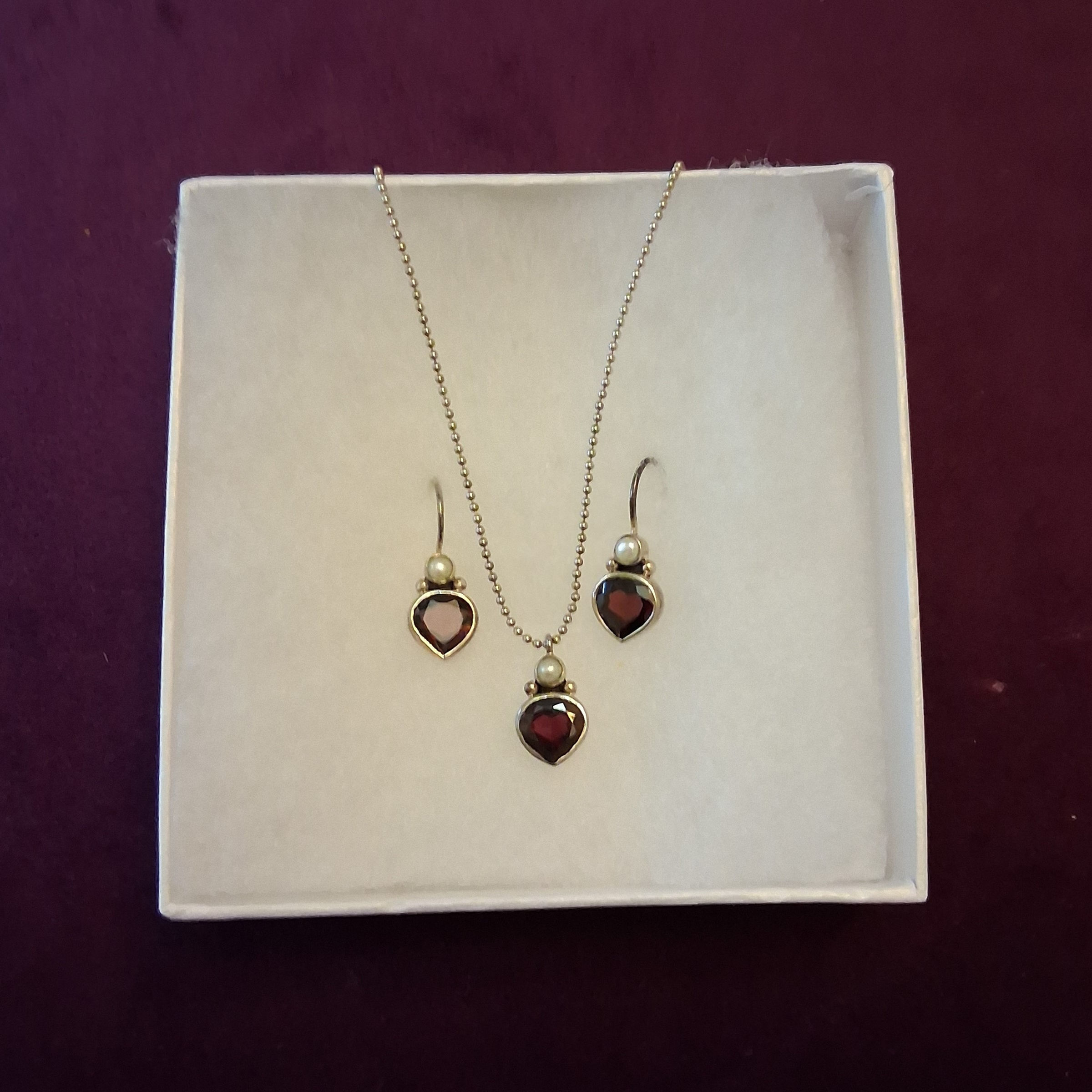 Silpada Get Glowing Necklace and Earring Set