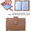 Thumbnail: Stealdeal Brown PU Leather Business Visiting Credit/Debit 24 Card Holder