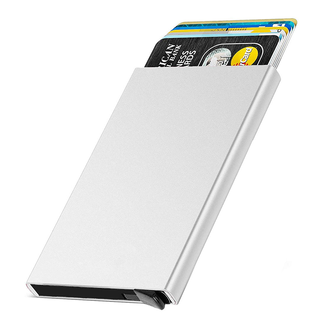 Stealodeal Silver Automatic Pop-Up Card holder