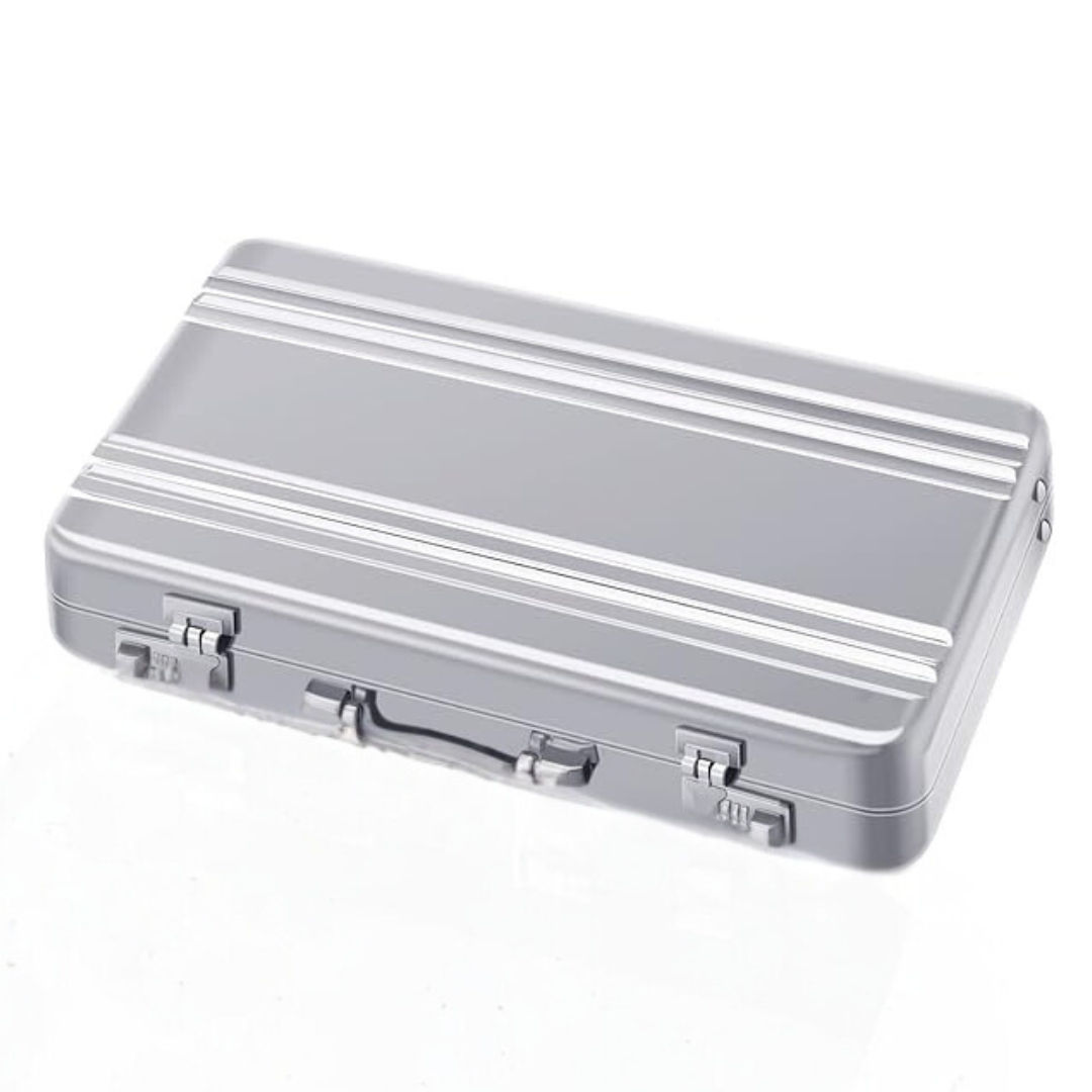RFID Protector 8 slot Silver Debit/Credit/ATM Case Wallet For men & Womens