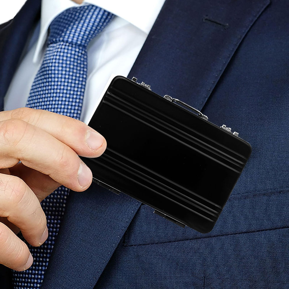 थंबनेल: RFID Protector Debit/Credit/ATM Case Wallet For men & Womens