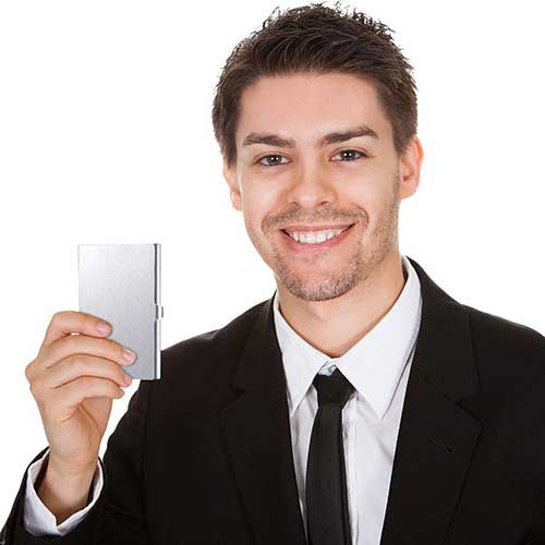 Thumbnail: Stealodeal Credit/Debit/Vistiting/Business Card Holder for Men & Women