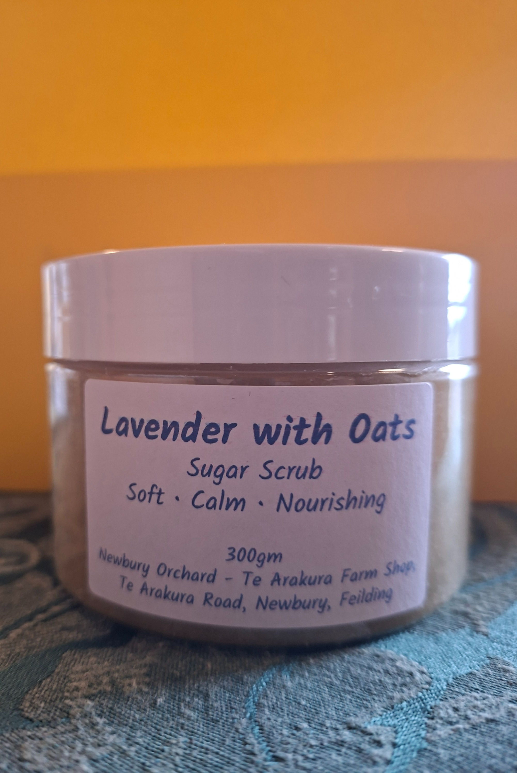 Lavender Sugar Scrub with Oats