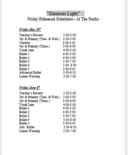 Friday Rehearsal Schedule Glorious Light .jpg