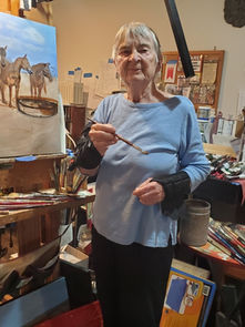 From Hiatus to Healing: My Journey Back to Painting with a Wrist Brace