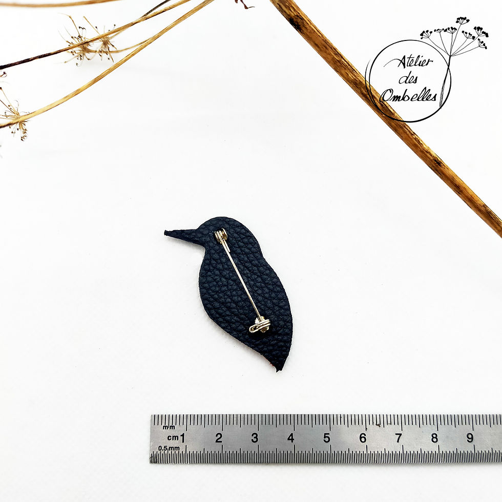 Miniature : Broche Martin-pêcheur