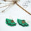 Miniature : Boucles d'oreilles Ginkgo