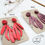 Miniature : Boucles d'oreilles Algues Laminaire