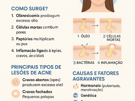 🧴 O QUE É ACNE?