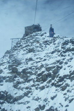 Ultimo tratto di funivia