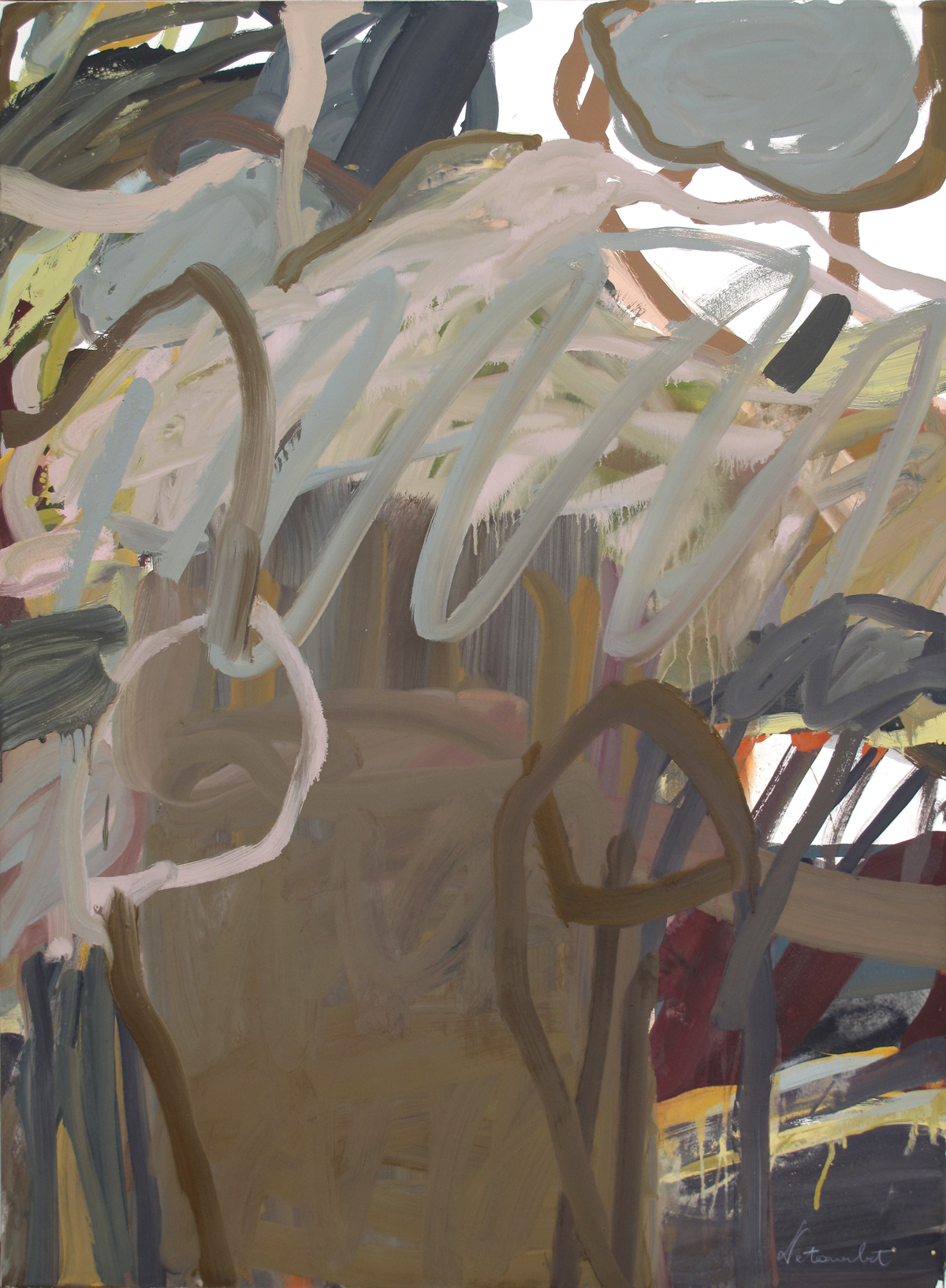 Entre loup et louves (130x97cm)