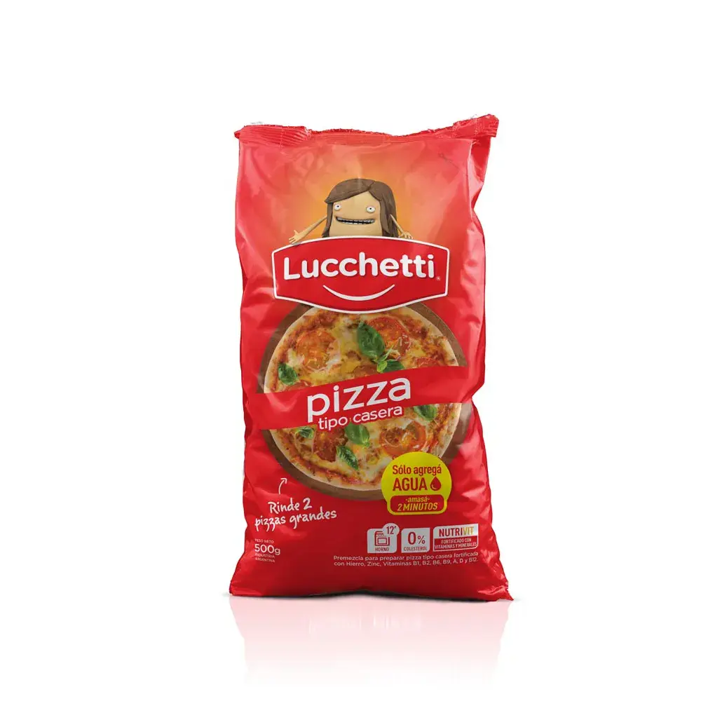 Premezcla Lucchetti para Pizza (500g)