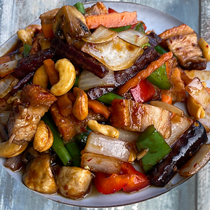 Crispy Pork Cashewnut Stirfry
