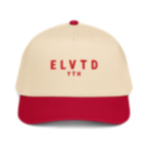 ELVTD YTH Red 5 Panel Cap