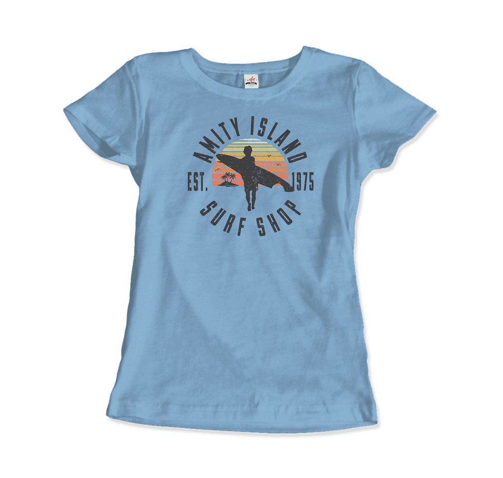 Miniaturbild: Amity Island Surf Shop, Jaws T-Shirt