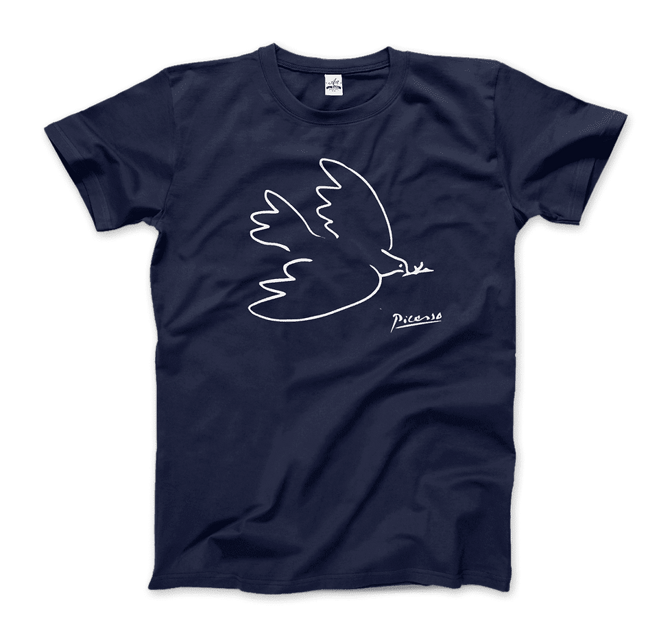 Miniaturbild: Pablo Picasso Dove of Peace 1949 Artwork T-Shirt