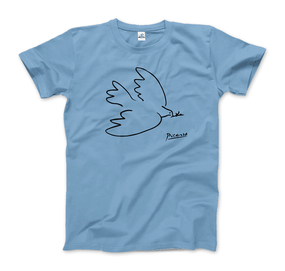 Miniaturbild: Pablo Picasso Dove of Peace 1949 Artwork T-Shirt