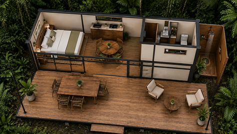 Jungle Suite inside