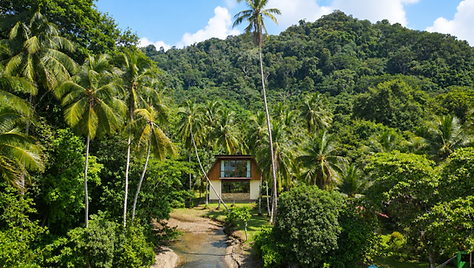Beach Villa View from Sea