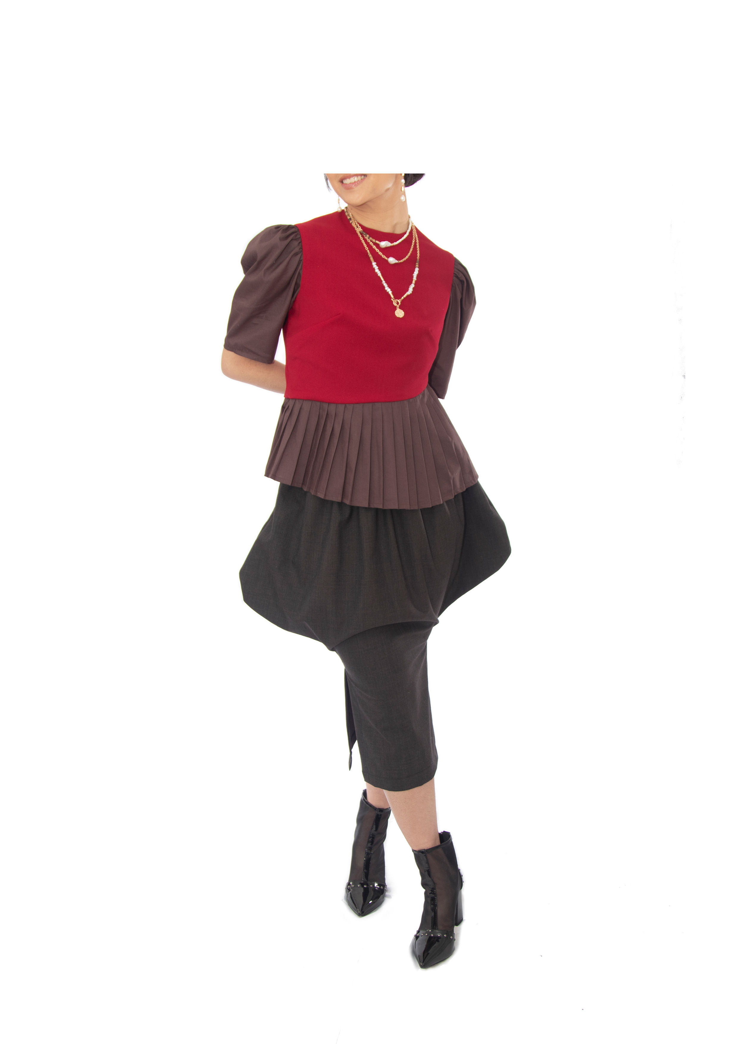 Old Style Pintuck Skirt