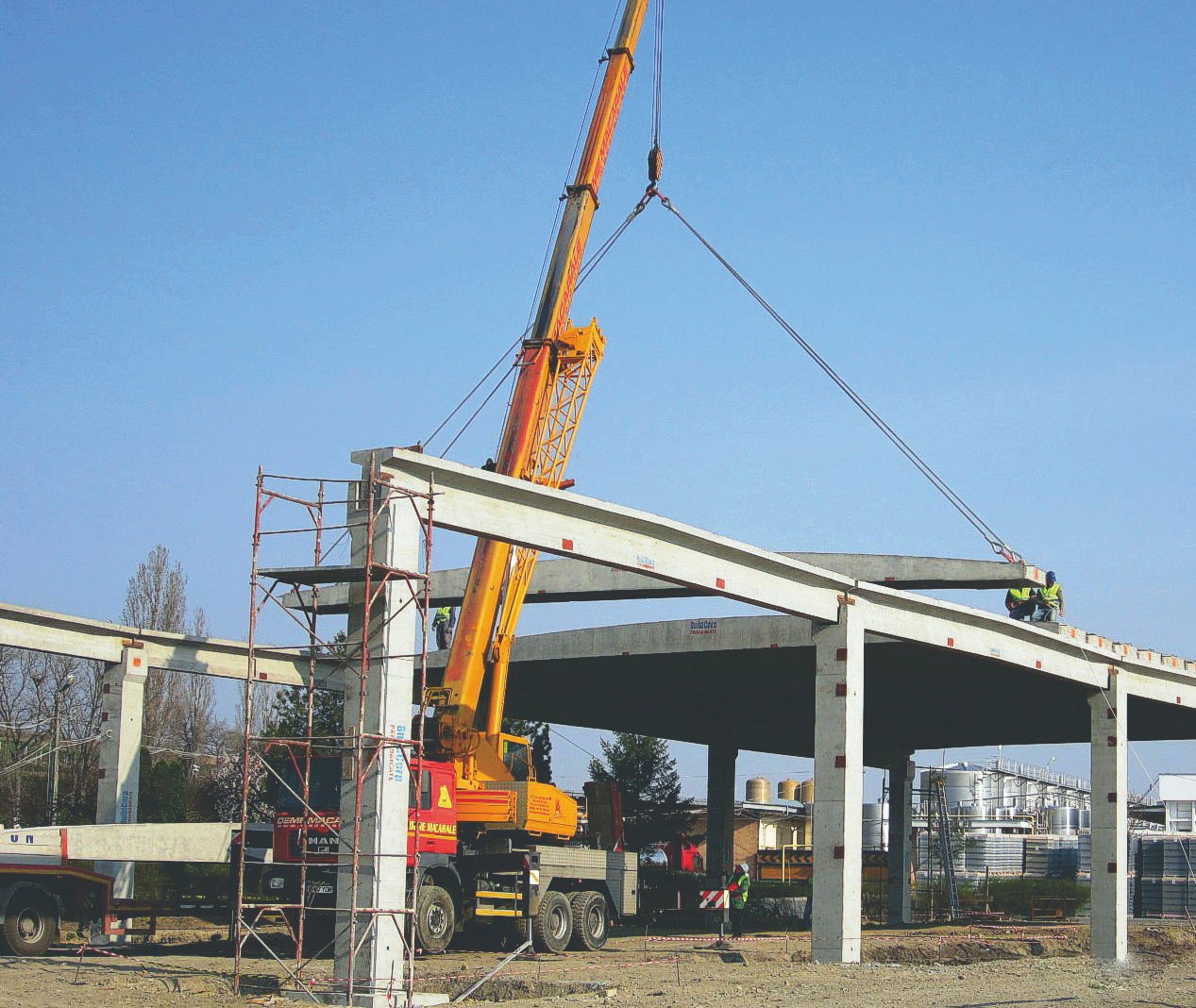 Montaj elemente prefabricate