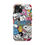Thumbnail: Cute Snoopy cartoon phone case in retro style for iPhone – front view