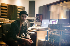 Musician in a Recording Room