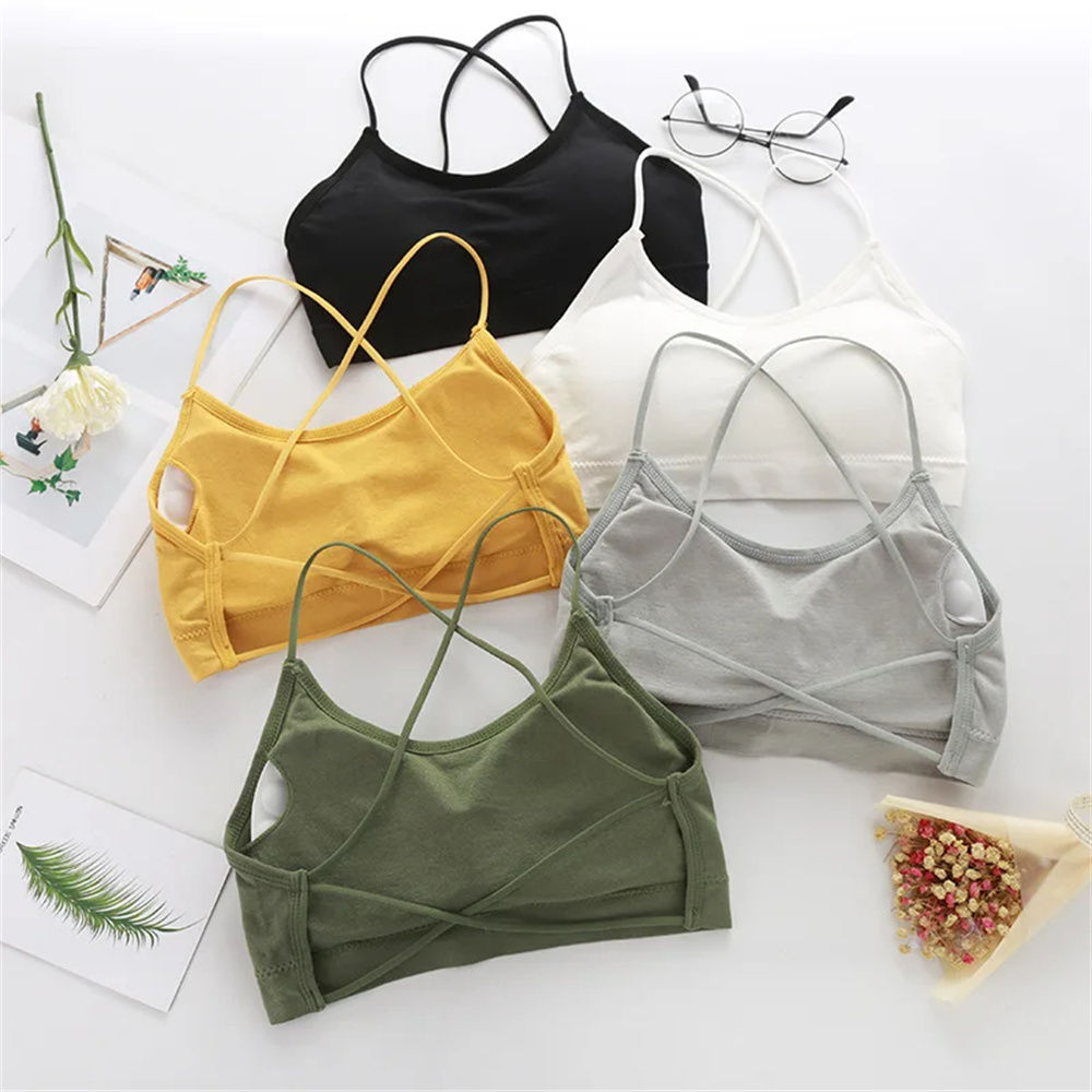 Kit 3 Top Feminino Esportivo Costas Cruzadas Academia Yoga Fitness