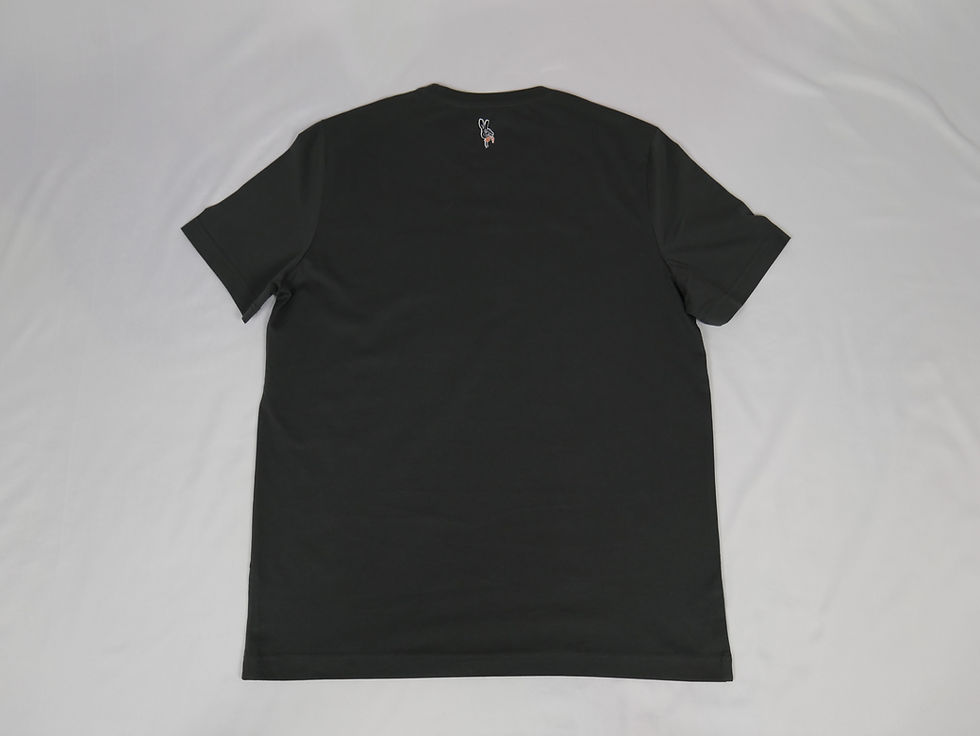 Thumbnail: Carrot Town Garage Logo T Shirt Grey