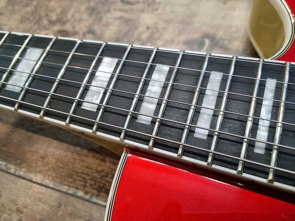 Thumbnail: Epiphone Uptown Kat with upgrades, in mint condition
