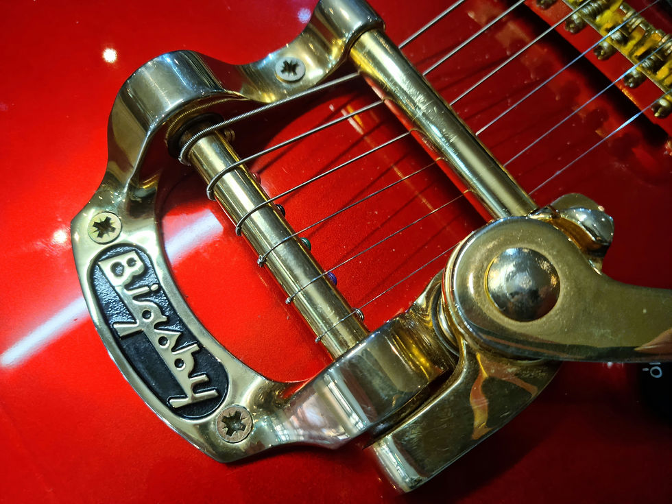 Thumbnail: Epiphone Uptown Kat with upgrades, in mint condition