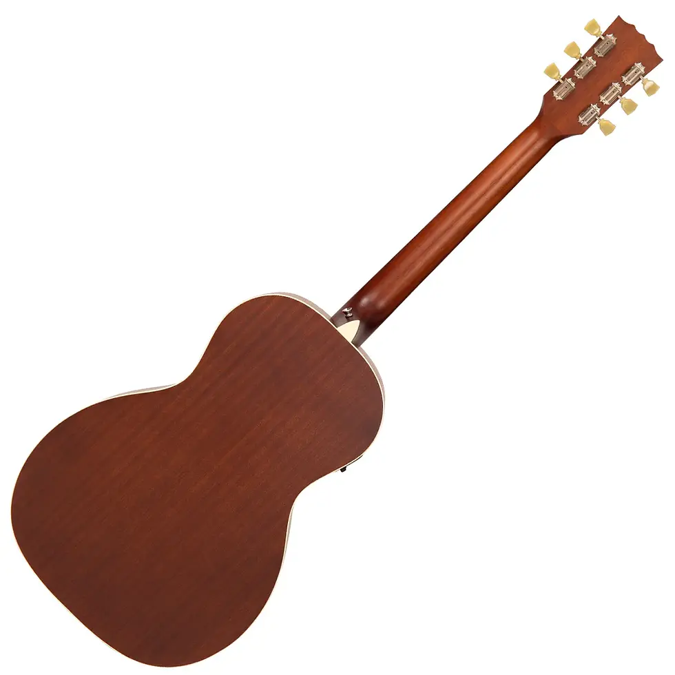 Thumbnail: Vintage VE180VSB Historic Series 'Parlour' Electro-Acoustic Guitar ~ Vintage Sun