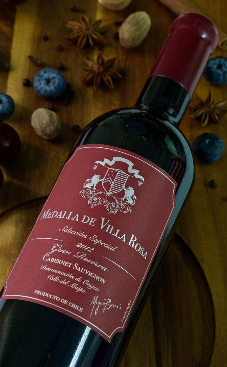Thumbnail: Medalla de Villa Rosa Gran Reserva Cabernet Sauvignon