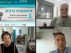 צילום מסך של הוובינר