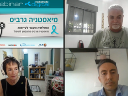צילום מסך של הוובינר