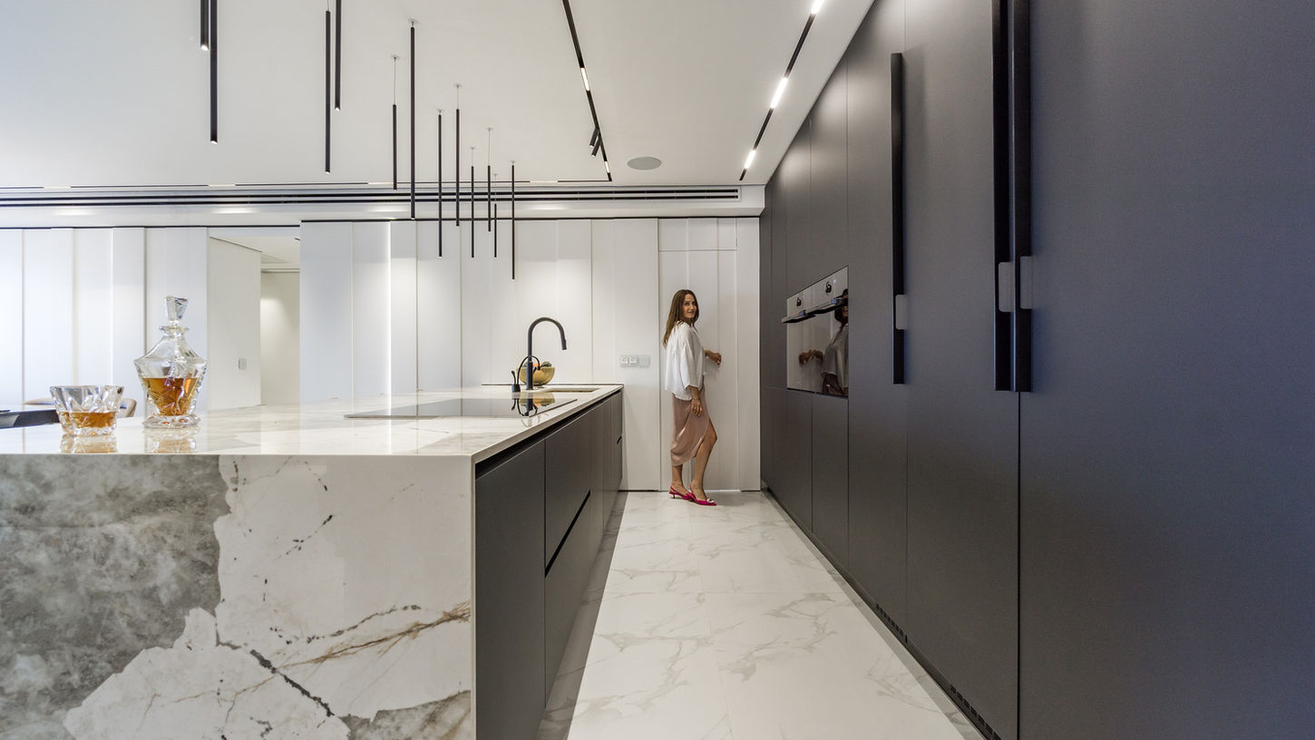 מבט אל המטבח