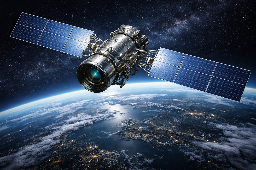 satellite from space