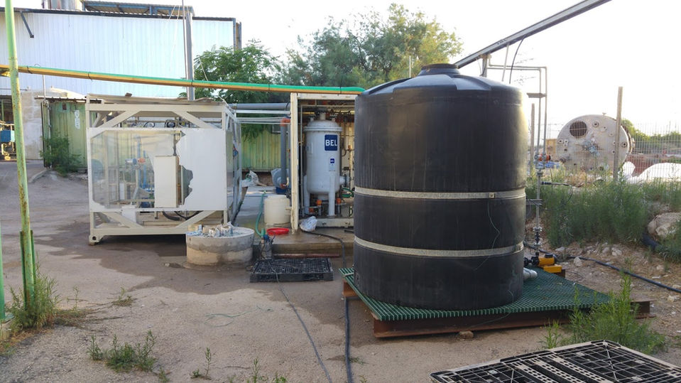 Ammoniacal nitrogen removal 