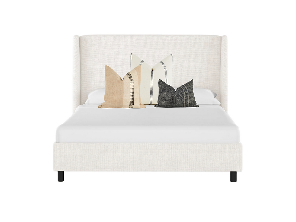 Thumbnail: Beige, Ivory, and Black Pillow Combination