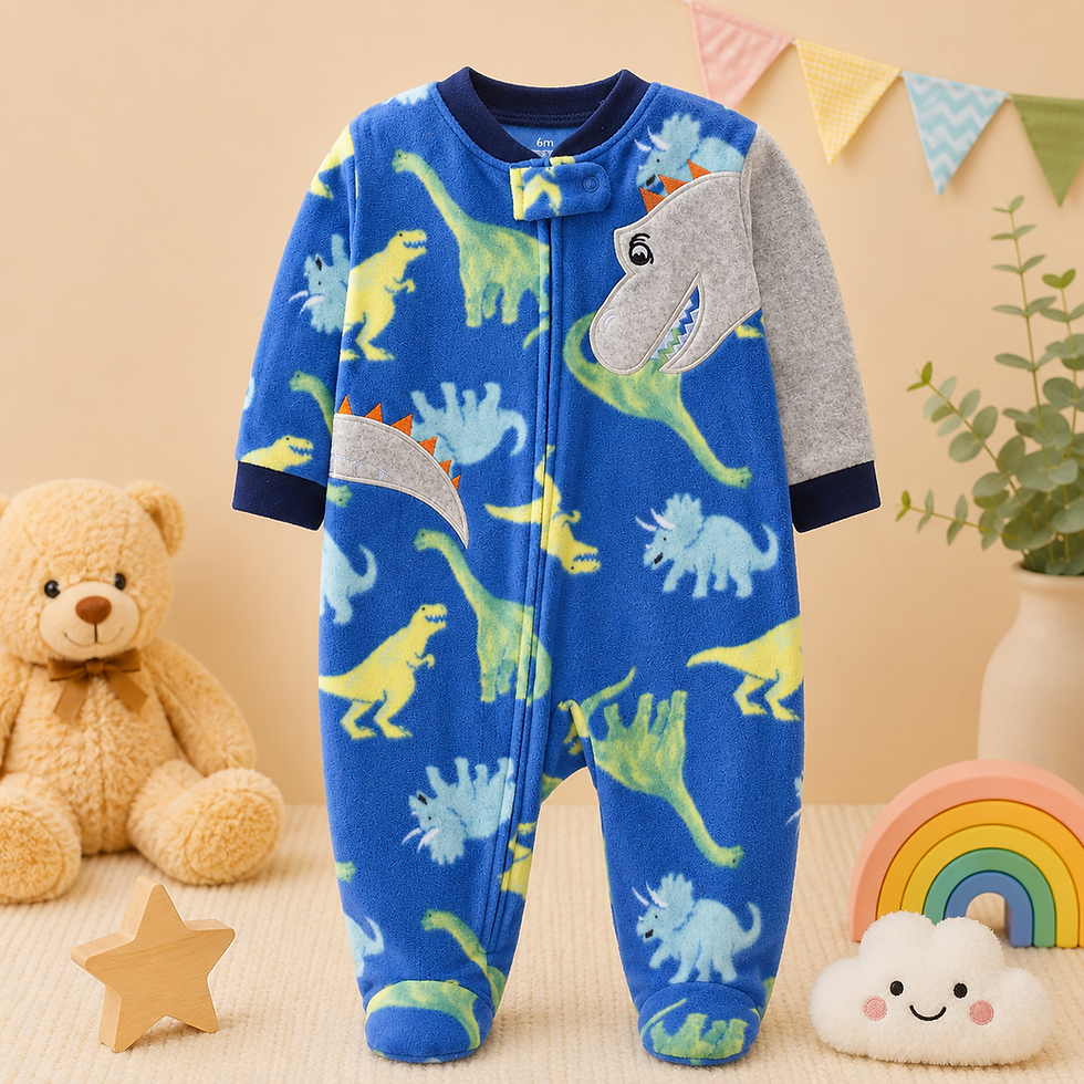 Miniatura: Macacão Plush Baby Inverno