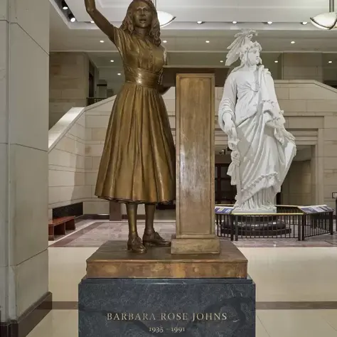 Barbara Rose Johns Replaces Robert E. Lee in the US Capitol