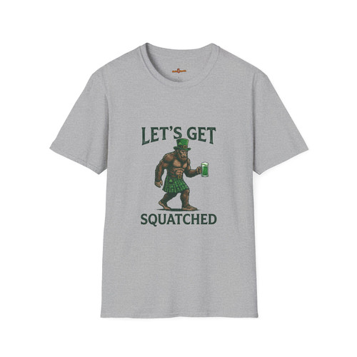 Let's Get Squatch 2 T-Shirt – Funny Bigfoot Party Tee | Media Squatch